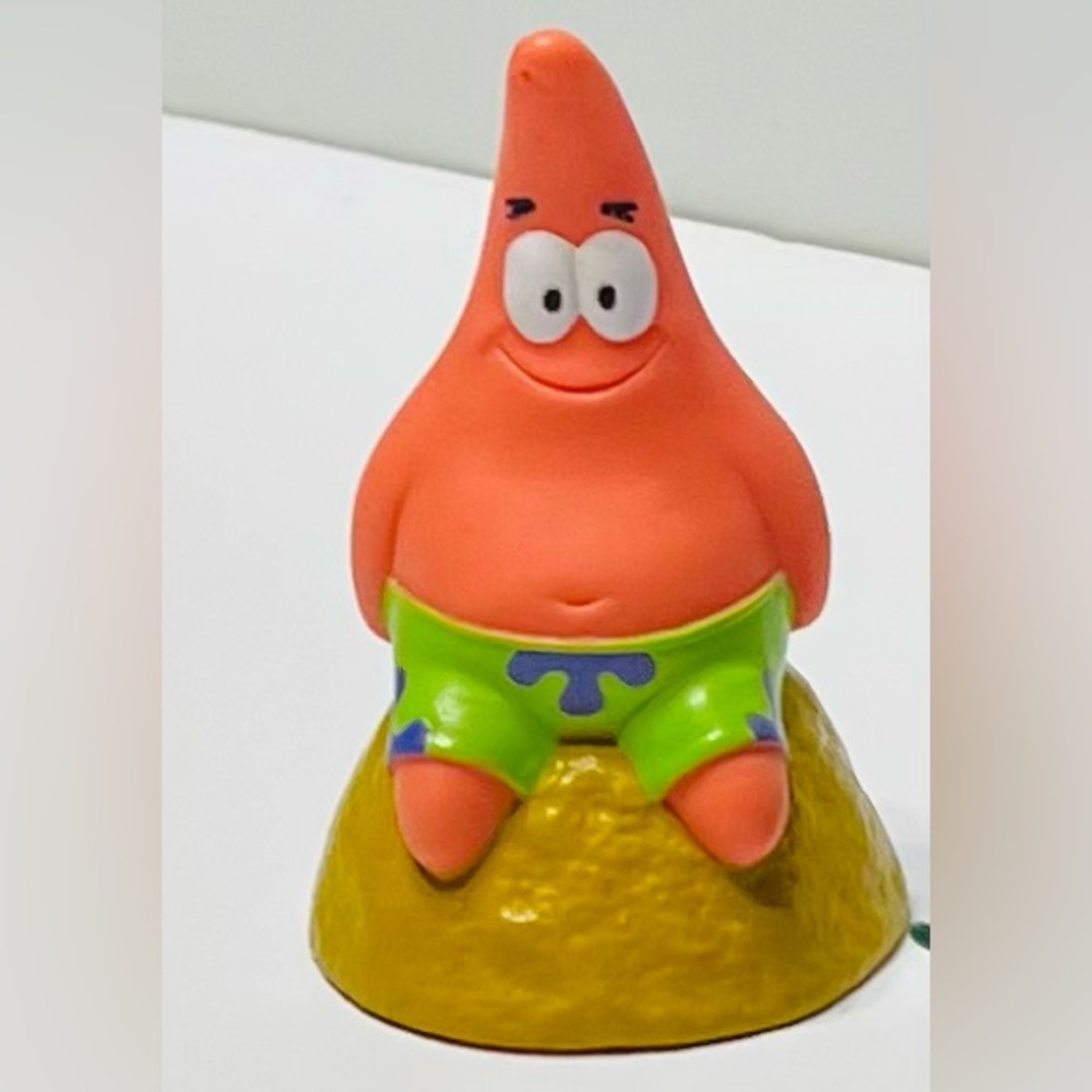 SpongeBob Pink and Green Cartoon Character Toy
